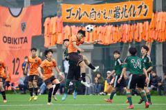 決勝・帯北―帯緑陽（金野和彦撮影）