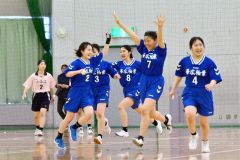 女子優勝決定戦・帯三条―帯柏葉（金野和彦撮影）