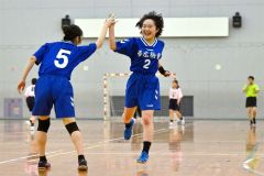 女子優勝決定戦・帯三条―帯柏葉（金野和彦撮影）