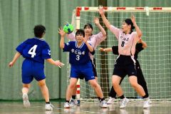 女子優勝決定戦・帯三条―帯柏葉（金野和彦撮影）