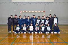 女子優勝の帯三条