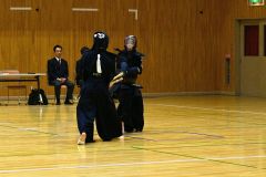 男子団体の内野
