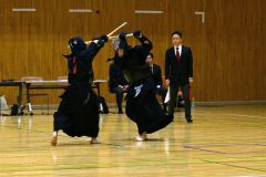 男子団体の羽根田