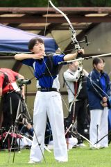 中村インハイ出場十勝勢一番乗り　全道高体連アーチェリー個人戦 13
