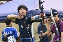 中村インハイ出場十勝勢一番乗り　全道高体連アーチェリー個人戦 14