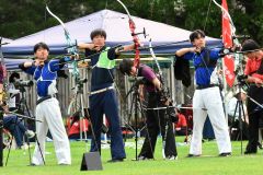 中村インハイ出場十勝勢一番乗り　全道高体連アーチェリー個人戦 15