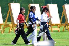 中村インハイ出場十勝勢一番乗り　全道高体連アーチェリー個人戦 31