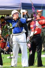 中村インハイ出場十勝勢一番乗り　全道高体連アーチェリー個人戦 36