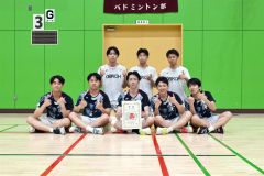 男子団体戦準優勝の帯工