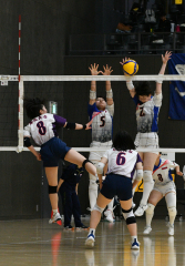 帯南商７連覇　男子は帯三条が３年ぶりＶ　バレーボール高体連十勝支部予選 写真2