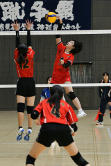 帯南商７連覇　男子は帯三条が３年ぶりＶ　バレーボール高体連十勝支部予選 写真5