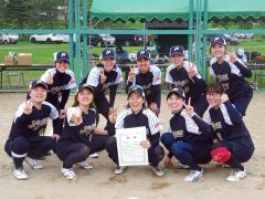 レディースの部準優勝の十勝ＮＥＸＵＳ