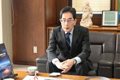 釧路方面本部の田﨑本部長が来社 2
