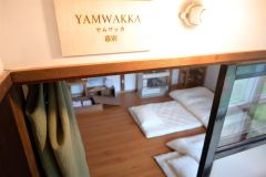 冷暖房を整備した幕宿の客室「ヤムワッカ」
