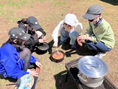 屋外活動に必要な知識などを学んだ講座