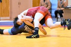帯北勢が個人戦８階級Ｖ　レスリング全道高体連