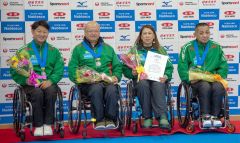 坂口、加藤の十勝２選手所属のチーム札幌が準Ｖ　車いすカーリング日本選手権