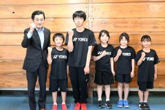 バドミントン全道小学大会へ意欲　池田少年団５選手