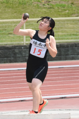 女子砲丸投げ