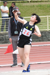 女子砲丸投げ