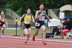 女子２００㍍準決勝４組