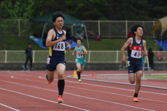 男子４００㍍決勝１組
