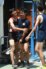 男子走り幅跳び