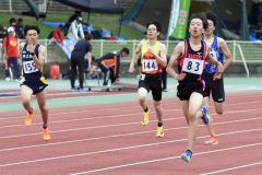 男子４００メートル決勝２組