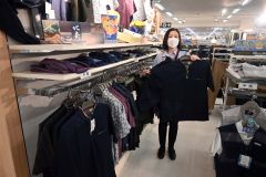 例年力を入れる北斎シリーズ（イオン帯広店）