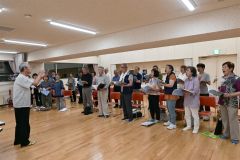 20周年記念コンサートに向け猛練習に励む団員たち