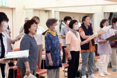 20周年記念コンサートに向け猛練習に励む団員たち