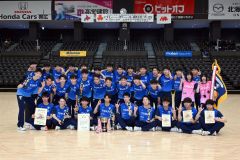 男子優勝の東海大札幌（金野和彦撮影）