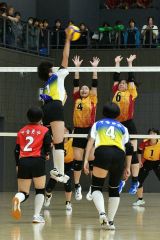 札内東１１年ぶりＶ　男子は帯広合同連覇　全十勝中学校春季バレー 12