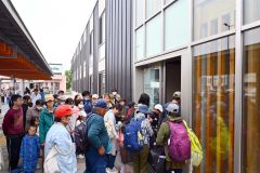 新得町地域交流センターオープン（金野和彦撮影）