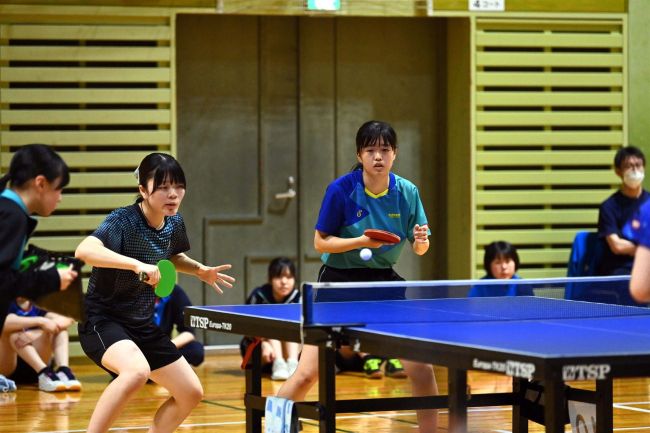 帯南商女子９年ぶりＶ　男子は帯工制す　卓球高体連十勝支部予選