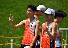 帯柏葉勢２種目制覇　８００山田は２連覇　やり投げ清水は初Ｖ　道高体連陸上第３日 7