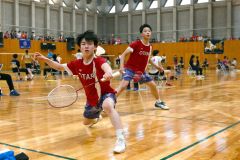 木村・竹村組（帯大谷）個人戦複全道Ｖ　団体全道制覇もけん引　バドミントン道高体連