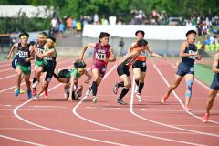 男子５０００競歩で大野（白樺学園）初Ｖ　共栄中出の山崎は女子２００で２位　道高体連陸上競技 2