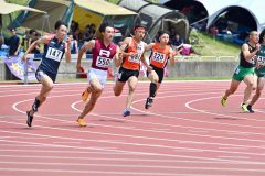 男子５０００競歩で大野（白樺学園）初Ｖ　共栄中出の山崎は女子２００で２位　道高体連陸上競技 4