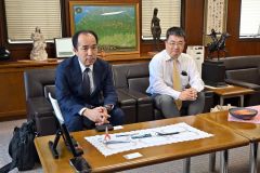 ＮＨＫ帯広放送局の松岡局長が転任あいさつ 2