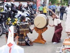 「バイク無事かえる」　浦幌神社でライダー参加し安全祈願祭 2