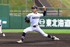 エース石塚投打で活躍　帯南商２２年ぶり北大会へあと１勝