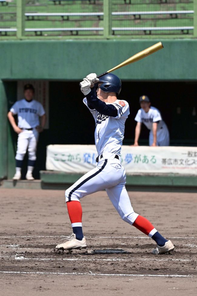 帯大谷が代決へ　音更に１９―０　高校野球十勝支部予選