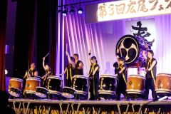 来場者を楽しませた太鼓演奏