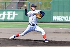 【Ｃブロック準決勝・帯大谷―音更】帯大谷は右腕の三原優河が先発マウンドに上がった