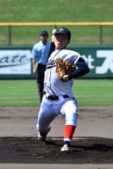 【Ｃブロック準決勝・帯大谷―音更】帯大谷は右腕の三原優河が先発マウンドに上がった