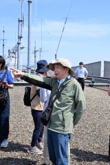 日高山脈国立公園指定1年記念 市役所屋上から山脈を眺める 11