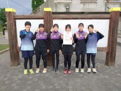 女子団体戦学校代表の部3位の帯南町