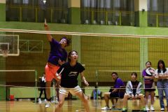 混合ダブルス１部優勝の境田亮介・菅原美咲組