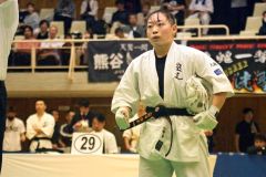 北斗旗全日本空道体力別選手権大会女子２２０以下で２連覇を果たした大道塾帯広支部の小野寺玲奈